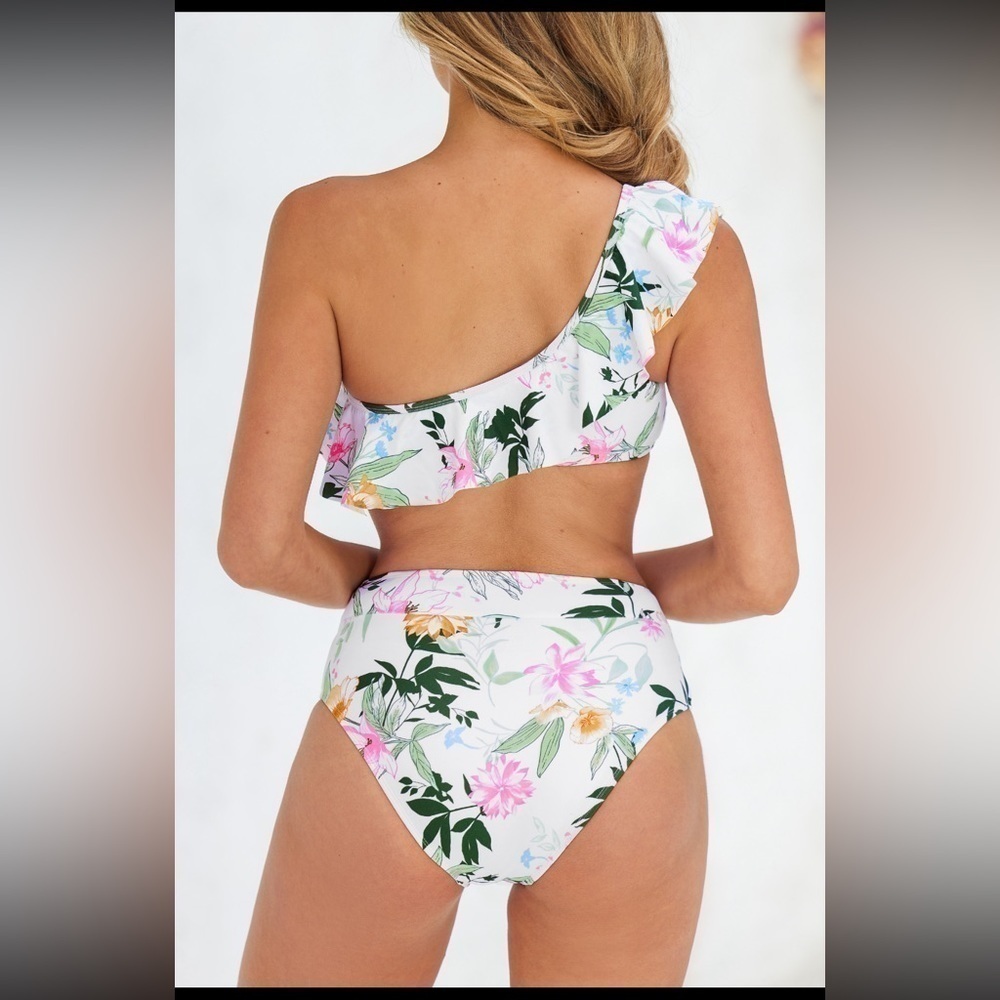 CUPSHE bikini off shoulder floral - Picture 2 of 3